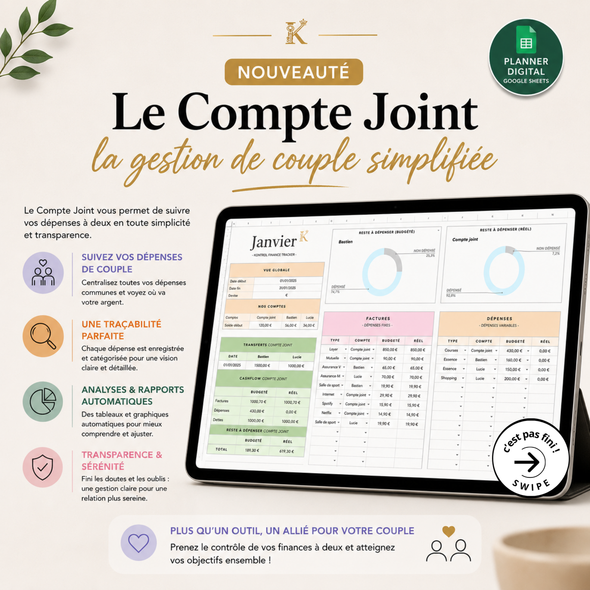 Ultime Budget Planner Couple 2026
